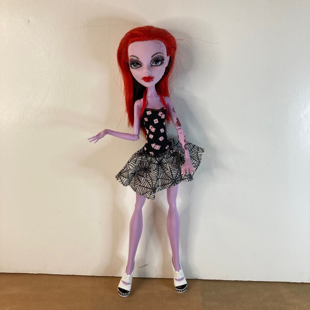 #47 Monster High Dance Class Operetta Dressed Doll #Y0433 (2012) G1 EUC